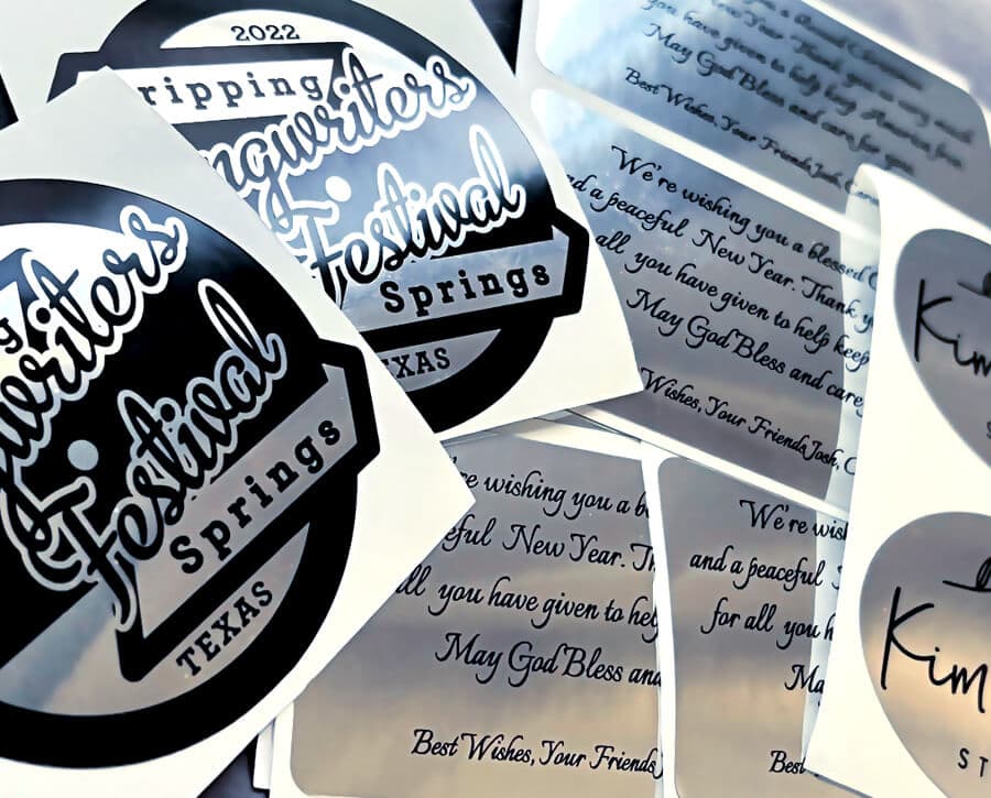 Silver Foil stickers Thumbnail 2