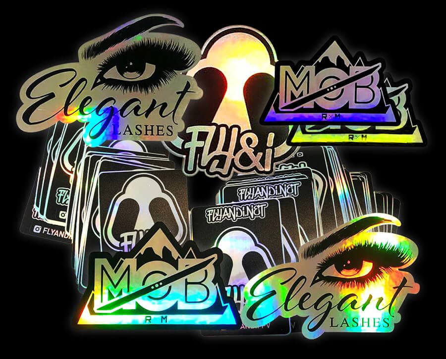 25 pcs Custom Holographic Stickers Thumbnail 4