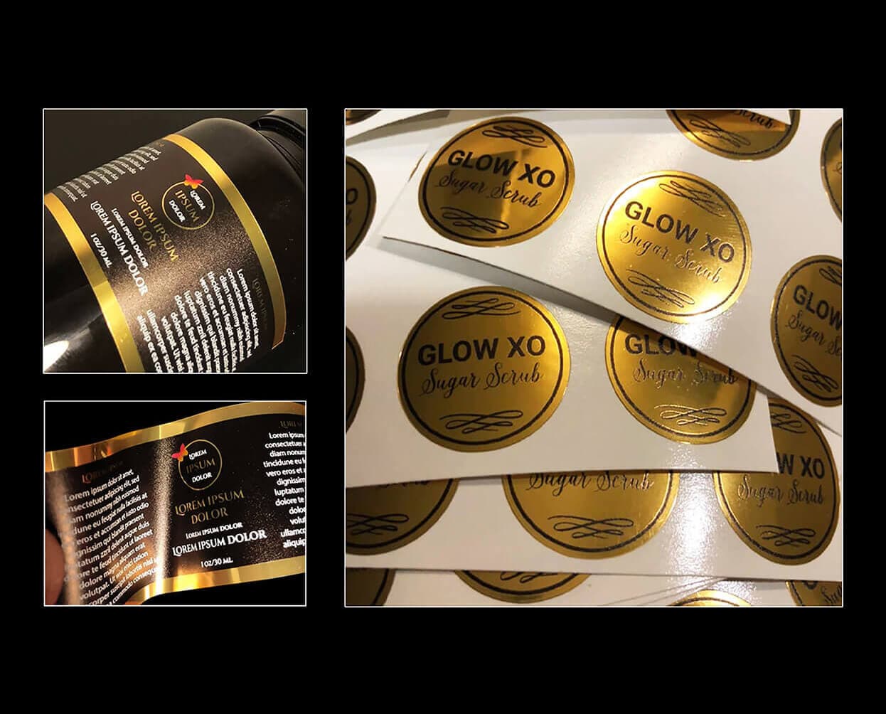 Gold Foil Stickers Thumbnail 2