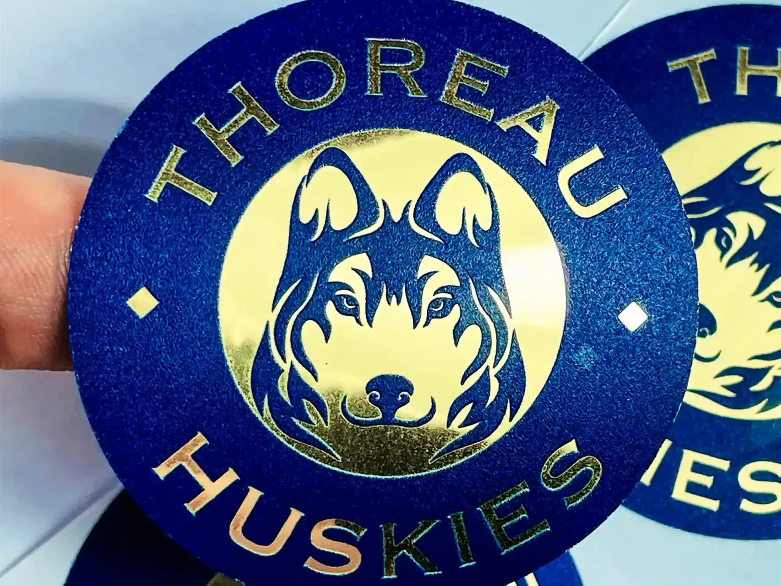 Sticker for Custom Gold Foil Stickers