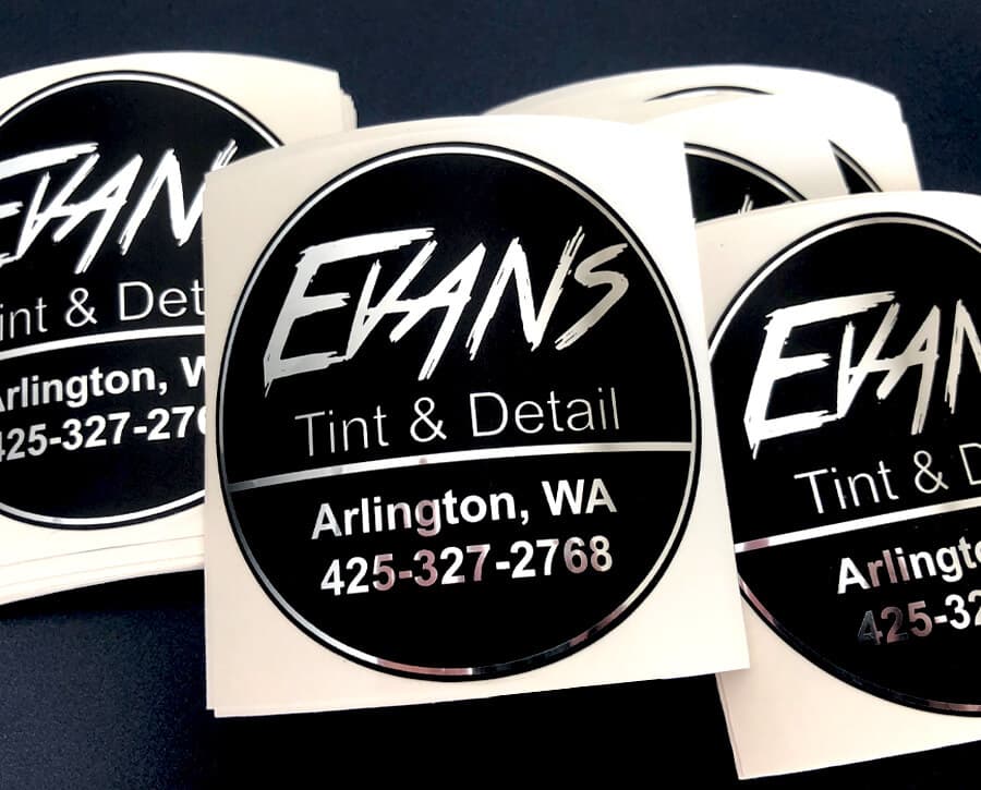 Silver Foil stickers Thumbnail 4
