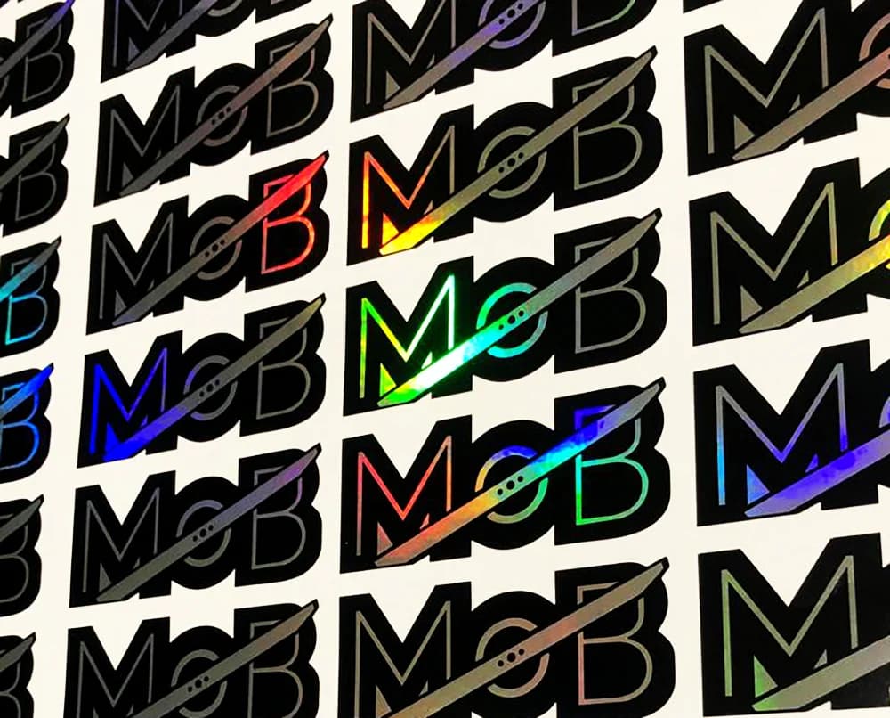25 pcs Custom Holographic Stickers Thumbnail 3