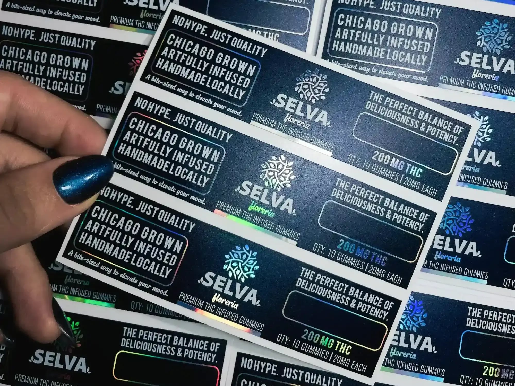 Custom Holographic Stickers